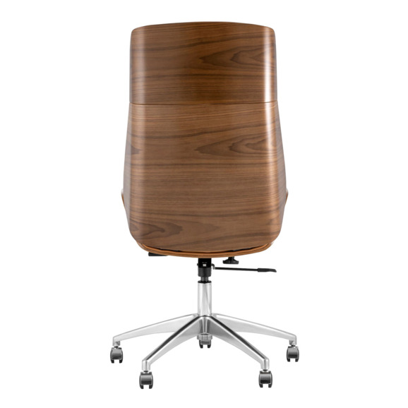 Кресло руководителя TopChairs Crown, коричневое - фото 4