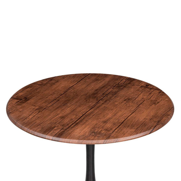 Тулип 90х73 орех кантри / черный Тулип 90х73 орех кантри / черный - фото 3