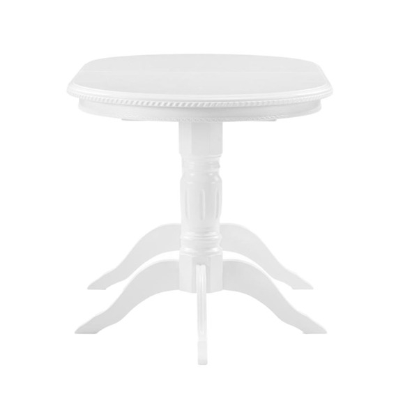 Деревянный стол Эритрин овальный белый - фото 3