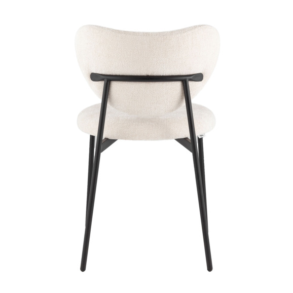 Стул Рина, шенилл кремовый - фото 3