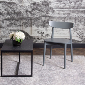 Фотография в интерьере товара Стул Роквелл, серый, каркас бук от компании ChiedoCover.