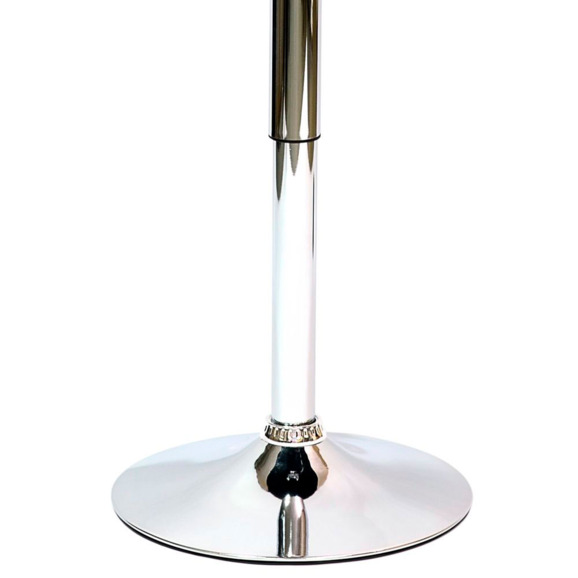 Стол T-2 барный, высота 70-90см, черный - фото 3