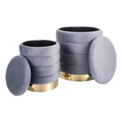 Фотография товара Набор пуфов Coping, серый от компании ChiedoCover.