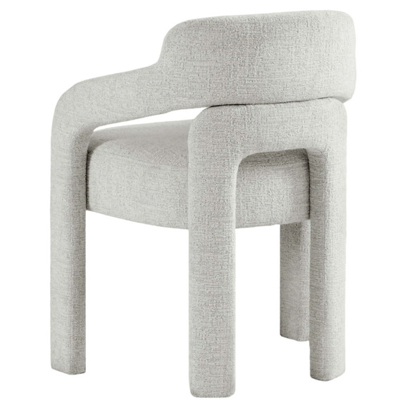 Стул Avella, светло-серый, шенилл - фото 4