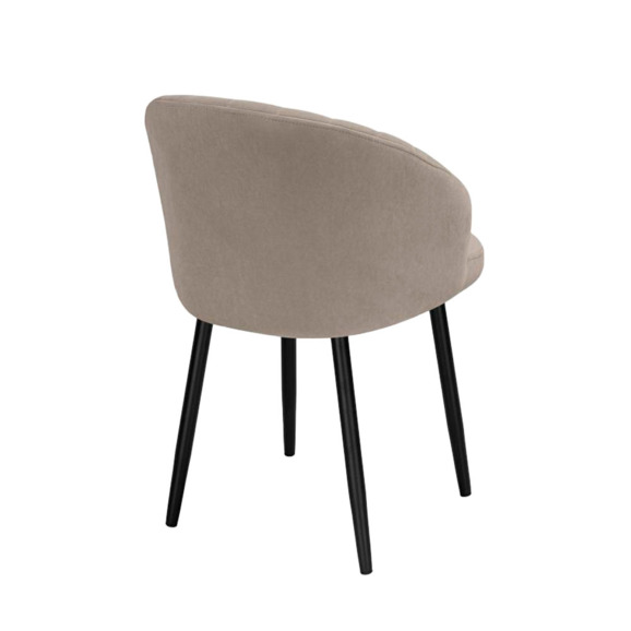 Стул на металлокаркасе Бэнбу крутящийся marseille 16 данс / черный - фото 5