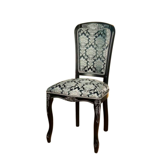 Стул Лион, массив бука, андрис серый - фото 2