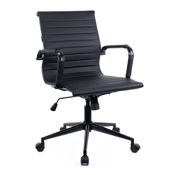 Офисное кресло Leo Black T - фото 1