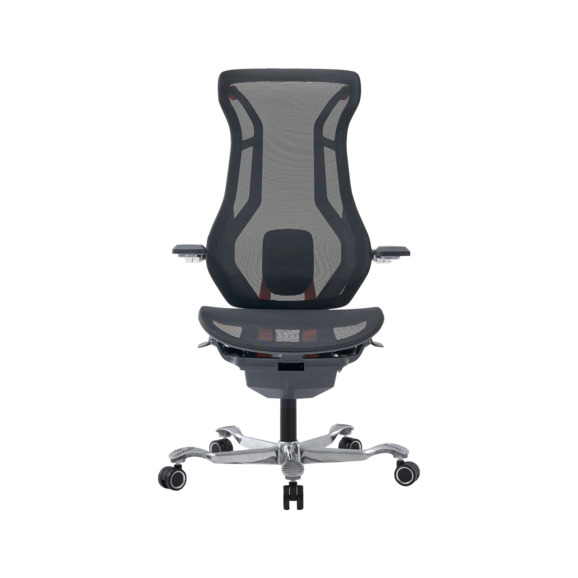 Эргономичное кресло Atom Black, сетка, черный - фото 2