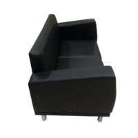 Фотография Диван Таура Люкс двухместный, черный Фотография товара Диван Таура Люкс двухместный, черный от компании ChiedoCover.