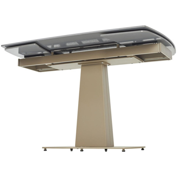 Стол BALDE 140 MATT LATTE STONE SOLID CERAMIC / TAUPE - фото 8