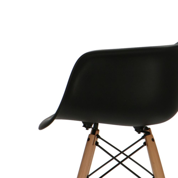  Кресло Eames DAW Барное Черное - фото 5