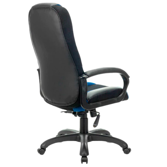 Кресло компьютерное Дефенс, черный, синий - фото 4
