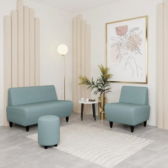 Диван Лотик, велюр, светло-зеленый - фото 6