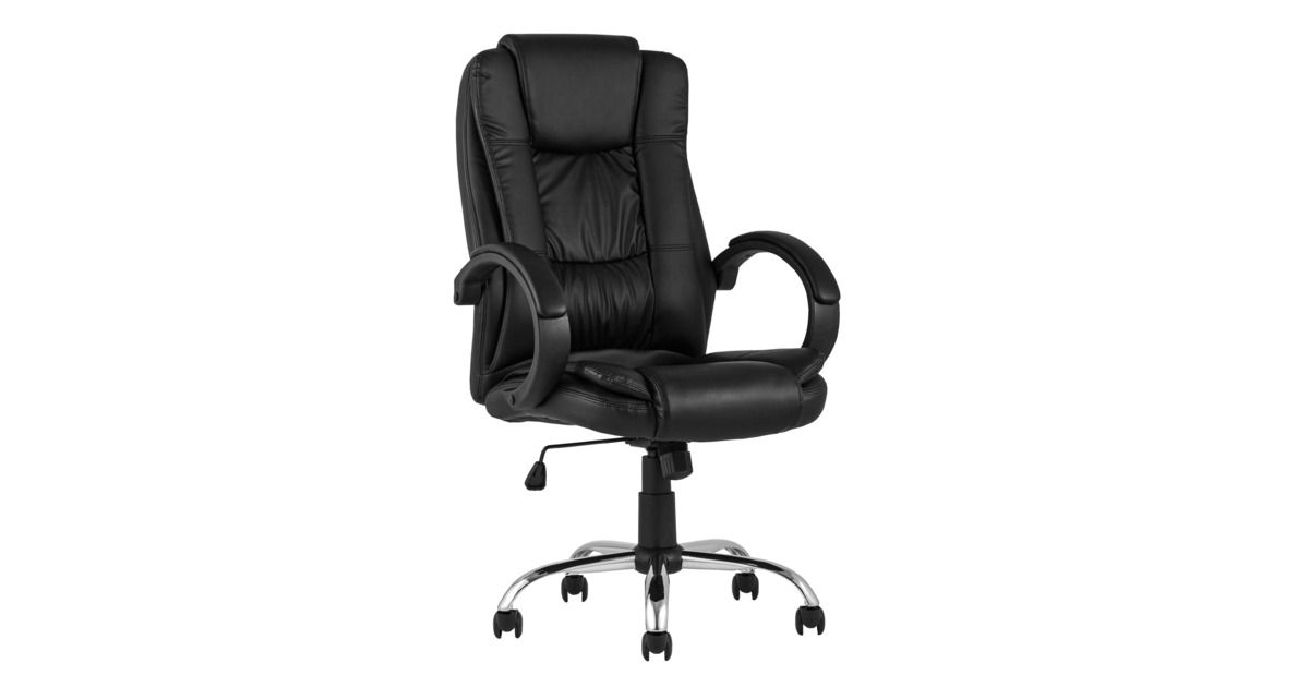 Кресло руководителя TopChairs Atlant, черное купить по цене 15 490₽ от ...
