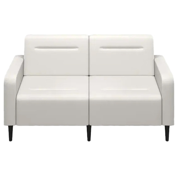 Диван Папилла, экокожа, 162 см, белый Диван Папилла, экокожа, 162 см, белый - фото 2