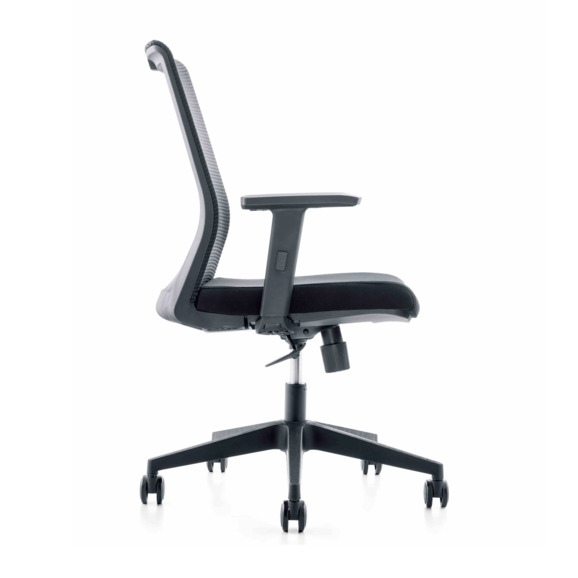 Кресло College CLG-433 MBN-B Black - фото 3
