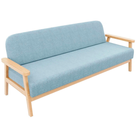 Диван Флори-Б textile береза light blue - фото 1