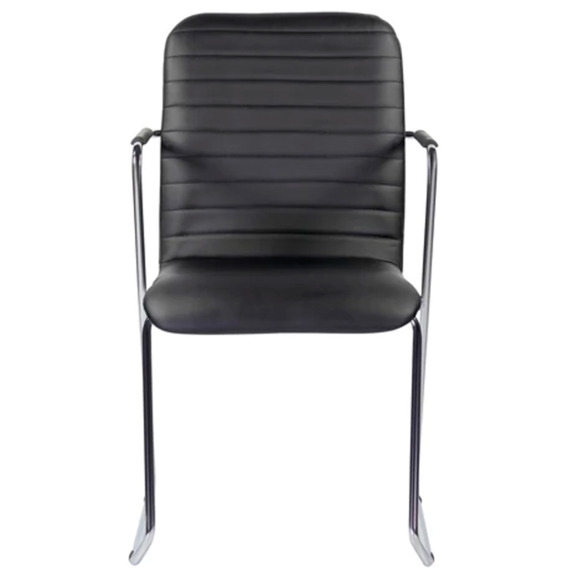Кресло для приемных и переговорных Cantata, черный - фото 2