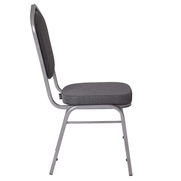 Стул Хит 20, рогожка Амур 07, каркас серебро - фото 8