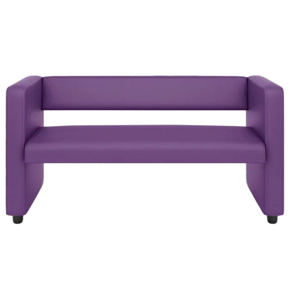 Диван Тепал, экокожа, фиолетовый - фото 2