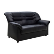Кресло офисное / Мэдисон / (black) серый пластик / черная экокожа