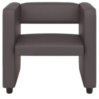 Фотография товара Кресло Тепал, экокожа, коричневый от компании ChiedoCover.