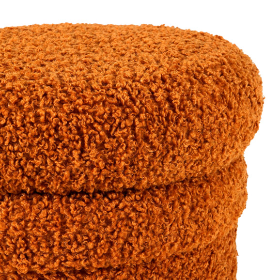 Пуф Pancakes high, терракотовый - фото 3