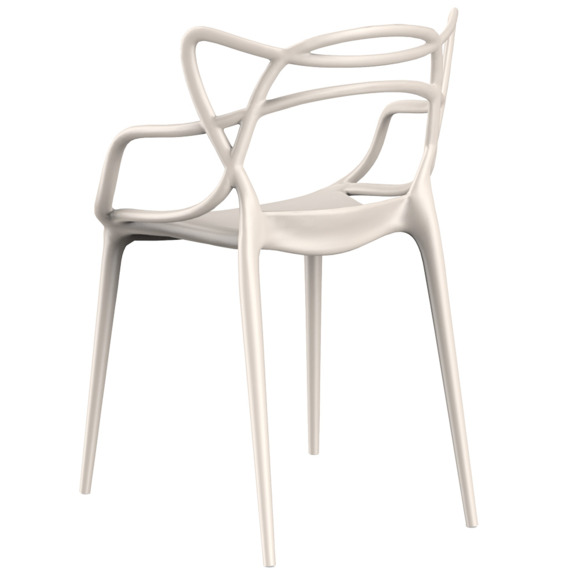 Стул Masters, светло-бежевый - фото 4