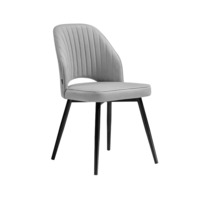 Фотография Стул на металлокаркасе Брейния velutto 52 / черный от производителя ChiedoCover, картинка продукции, реальное фото товара Настоящее фото товара Стул на металлокаркасе Брейния velutto 52 / черный, произведённого компанией ChiedoCover