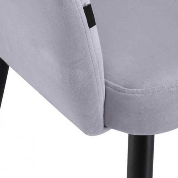 Стул на металлокаркасе Моншау черный / velutto 49 Стул на металлокаркасе Моншау черный / velutto 49 - фото 7