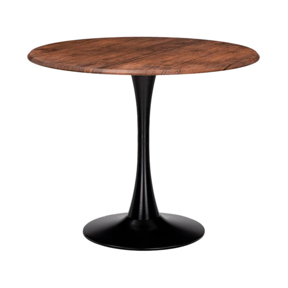 Тулип 90х73 орех кантри / черный Тулип 90х73 орех кантри / черный - фото 1