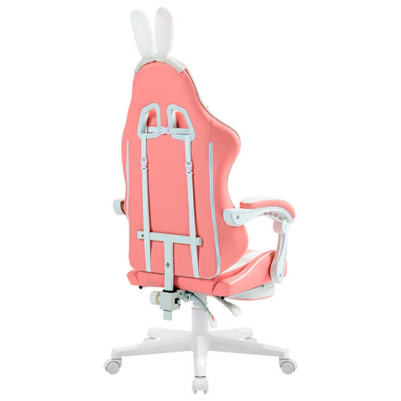 Кресло компьютерное Habit, розовый, белый - фото 4