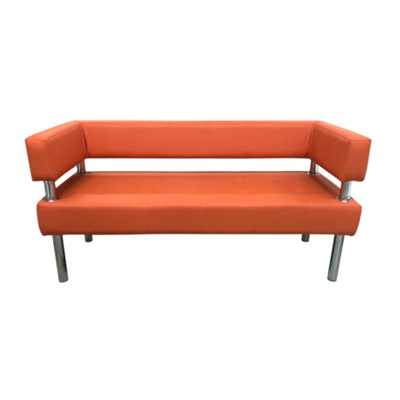 Диван Сантур трехместный, оранжевый - фото 3