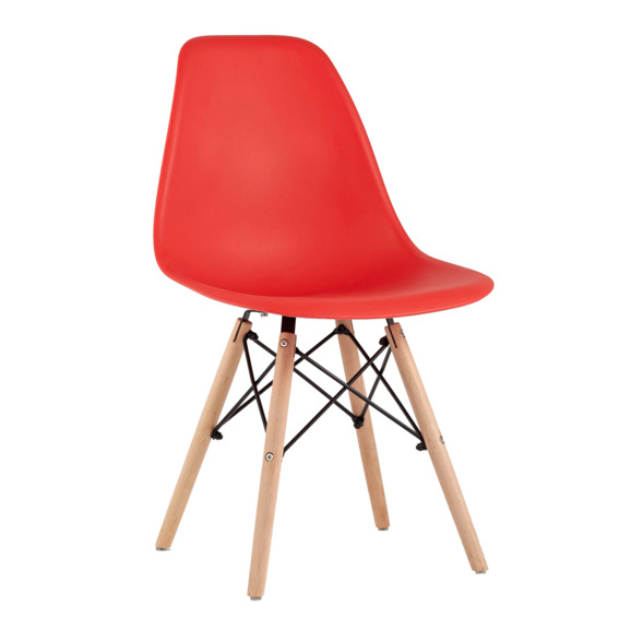 Стул Eames DSW красный - фото 1
