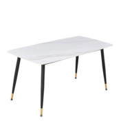 Фотография товара Стол обеденный Dane, 120х80х75,  белый мрамор от компании ChiedoCover.