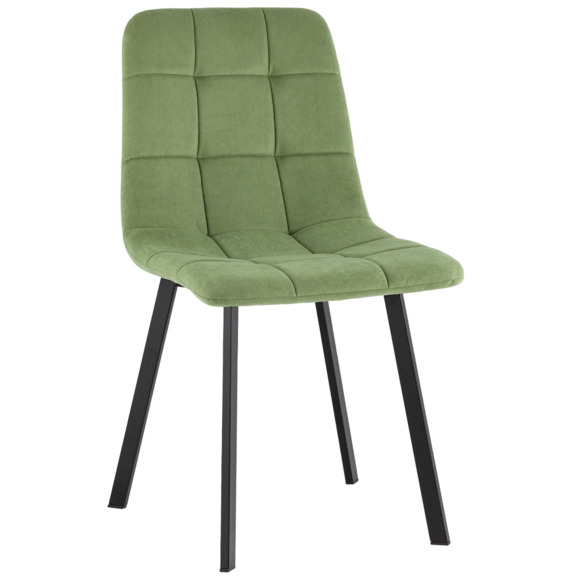 Стул Одди Original Square, велюр, пыльно-оливковый - фото 1