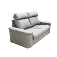 Настоящее фото товара Диван Наполи двухместный , рогожка джаспер, бежевый, произведённого компанией ChiedoCover