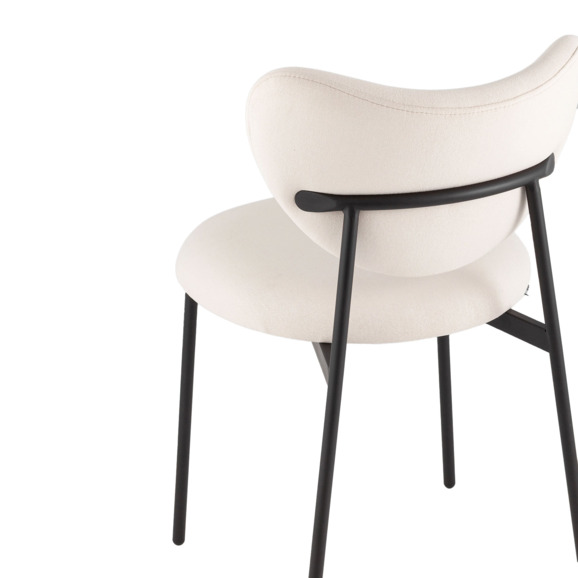 Стул Рина велюр молочный - фото 5