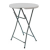 Стол складной Уитни, бело-серый