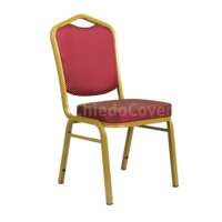 Настоящее фото товара Хит 25мм красный с широким сиденьем, золото, красная корона, произведённого компанией ChiedoCover