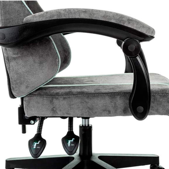 Кресло компьютерное Dash, серый Кресло компьютерное Dash, серый - фото 8