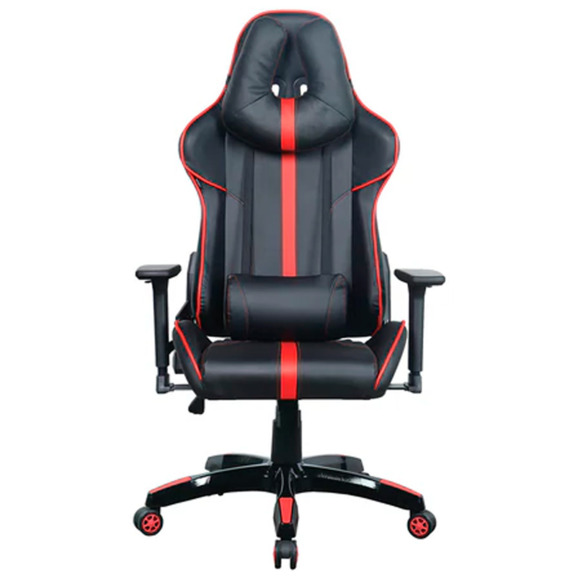 Кресло компьютерное Хаббаб, черный, красный - фото 2