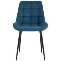 Фотография Стул Флекс Original, велюр, синий Фотография товара Стул Флекс Original, велюр, синий от компании ChiedoCover.
