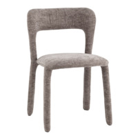 Фотография Стул обеденный Zuri, серый от производителя ChiedoCover, картинка продукции, реальное фото товара Настоящее фото товара Стул обеденный Zuri, серый, произведённого компанией ChiedoCover