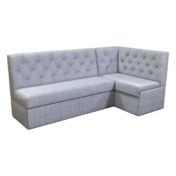 Фотография товара Диван Флауер угловой, серый от компании ChiedoCover.