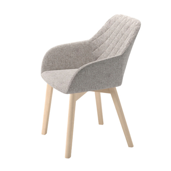 Стул Сентор-1, дуб нордик, нептун грэй - фото 2