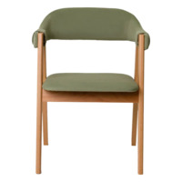 Фотография товара Полукресло Дольче, велюр Велютто 30, каркас бук от компании ChiedoCover.