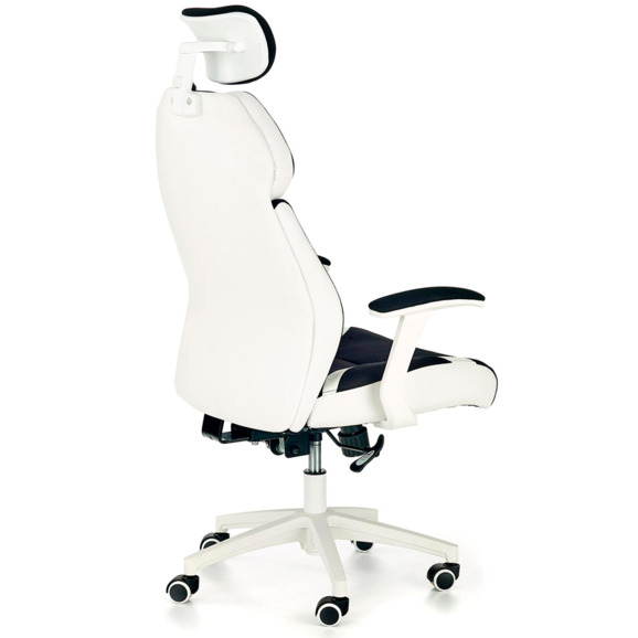 Кресло офисное Foreboding, белый, чёрный Кресло офисное Foreboding, белый, чёрный - фото 2