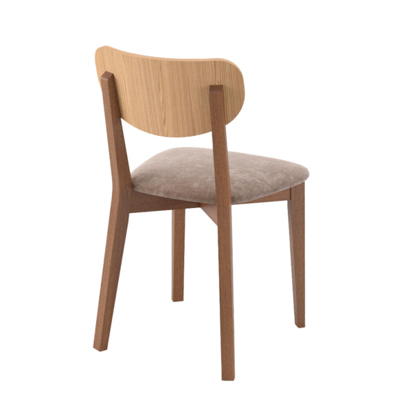 Стул К2, дуб антик, марсель латте - фото 3