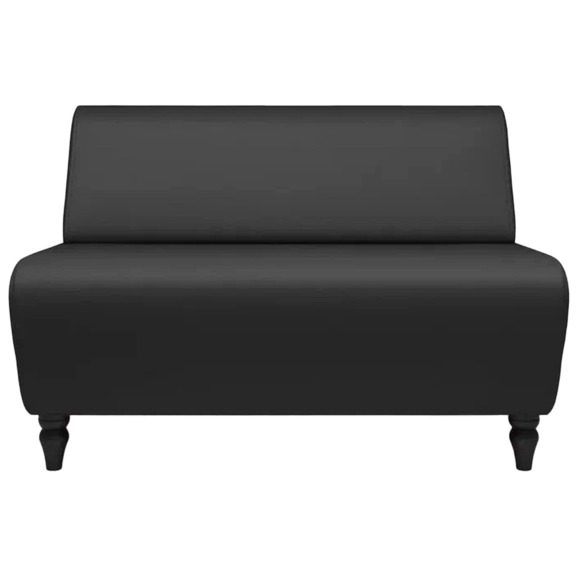 Диван Лотик, экокожа, черный - фото 2